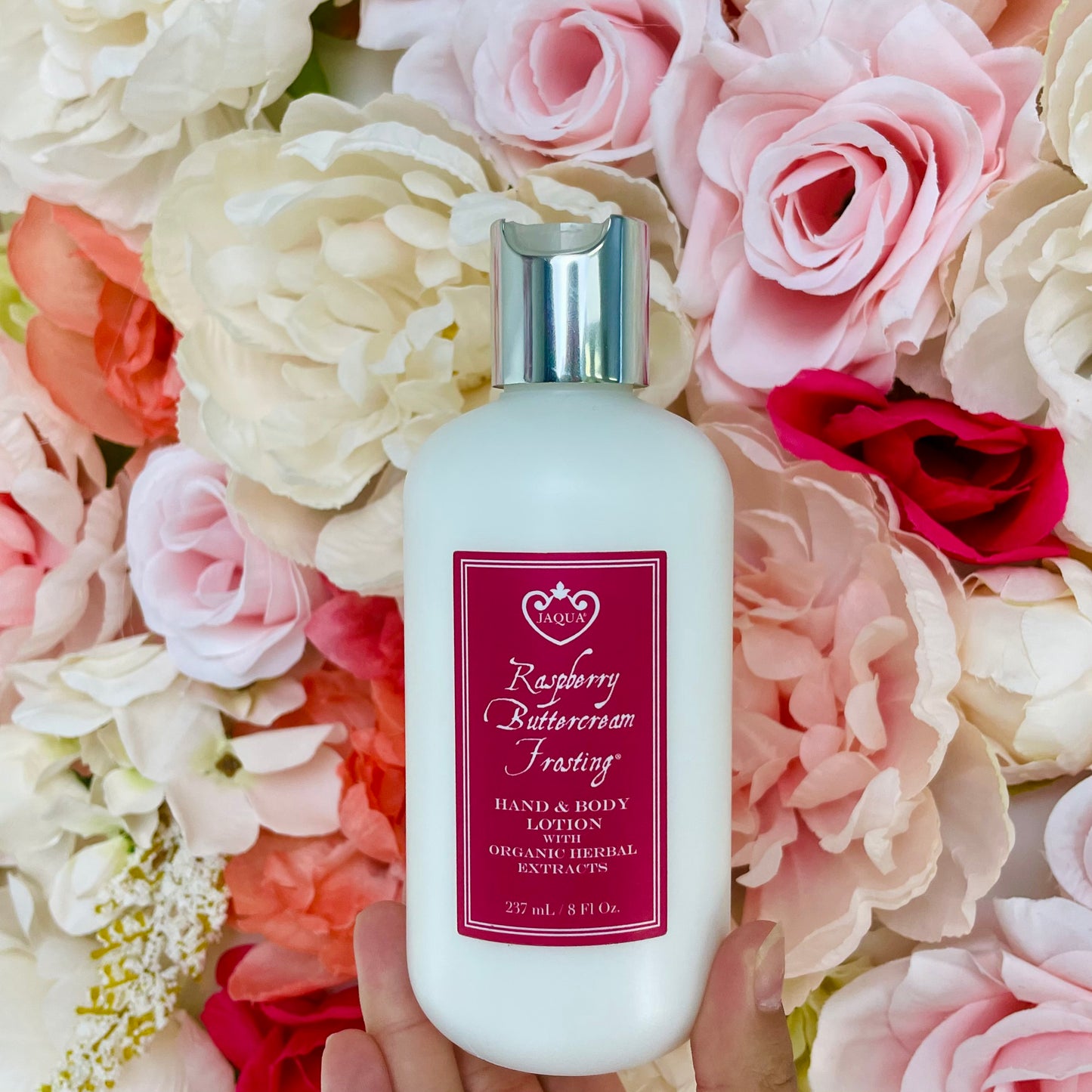 Organic Hand and Body Lotion Raspberry