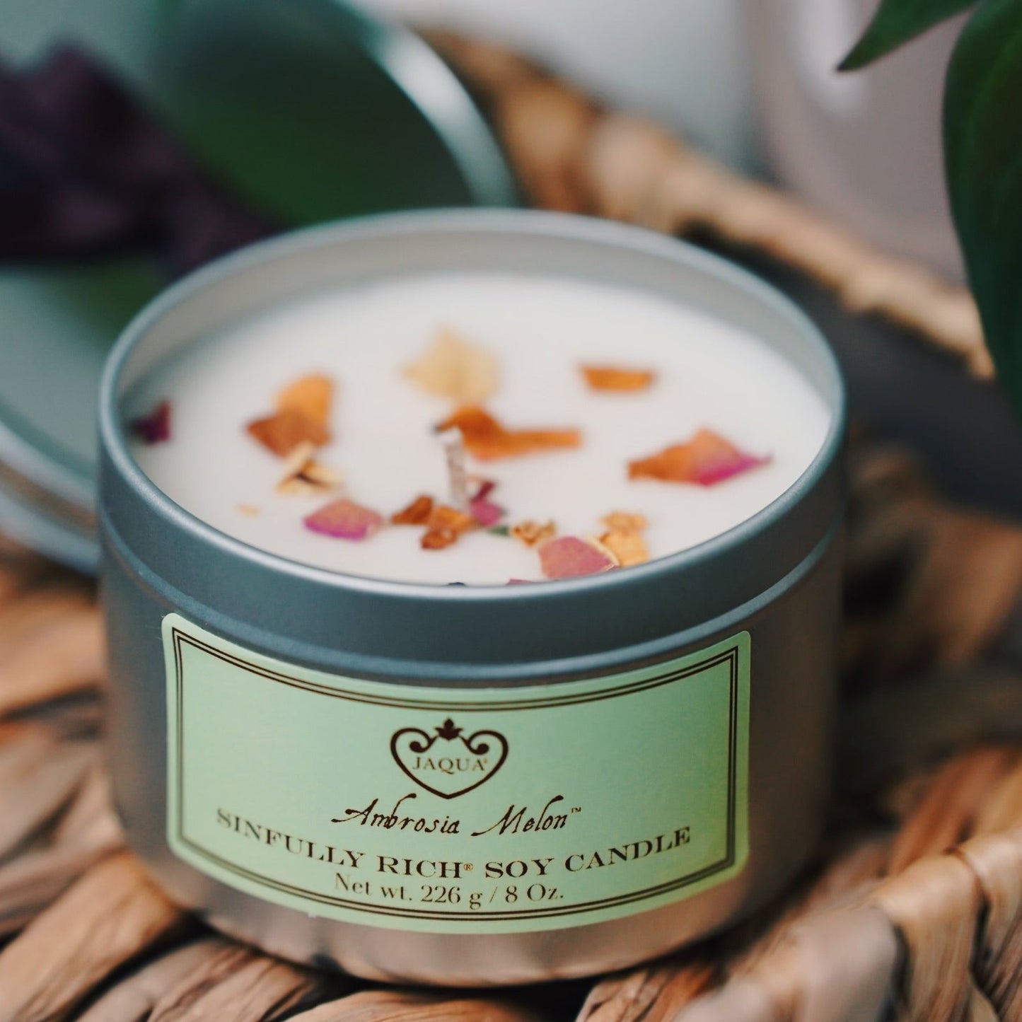 Natural Soy Candle Ambrosia Melon