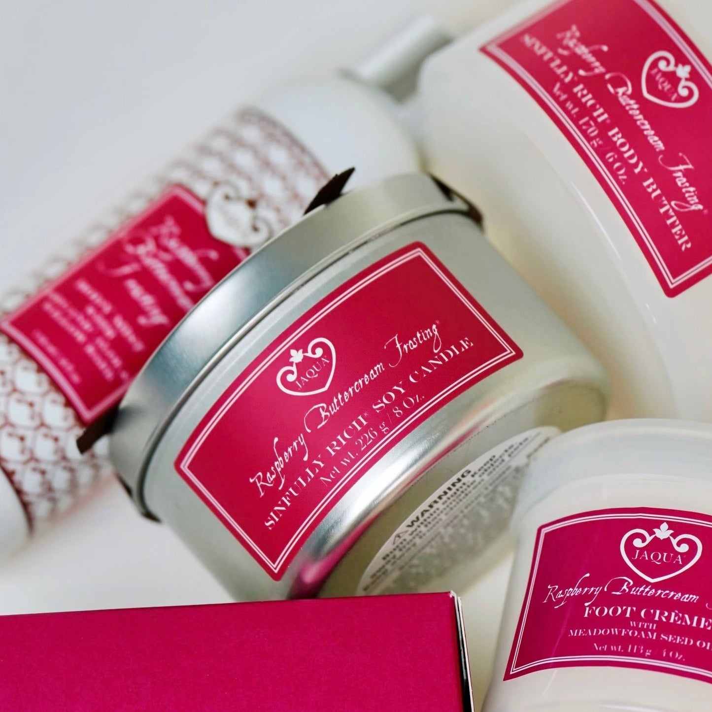 Raspberry Natural Soy Scented Candle