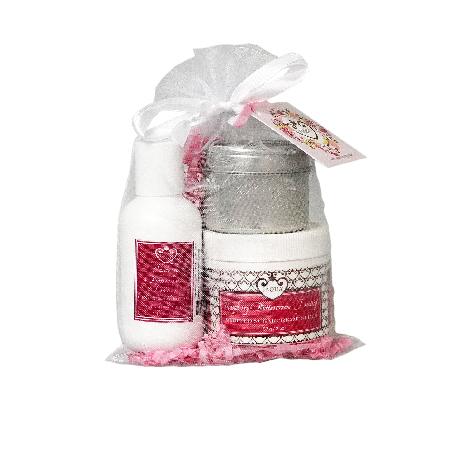 Raspberry Buttercream Frosting Travel Set