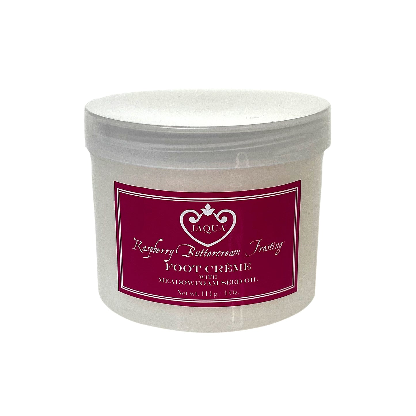 foot cream - raspberry buttercream frosting