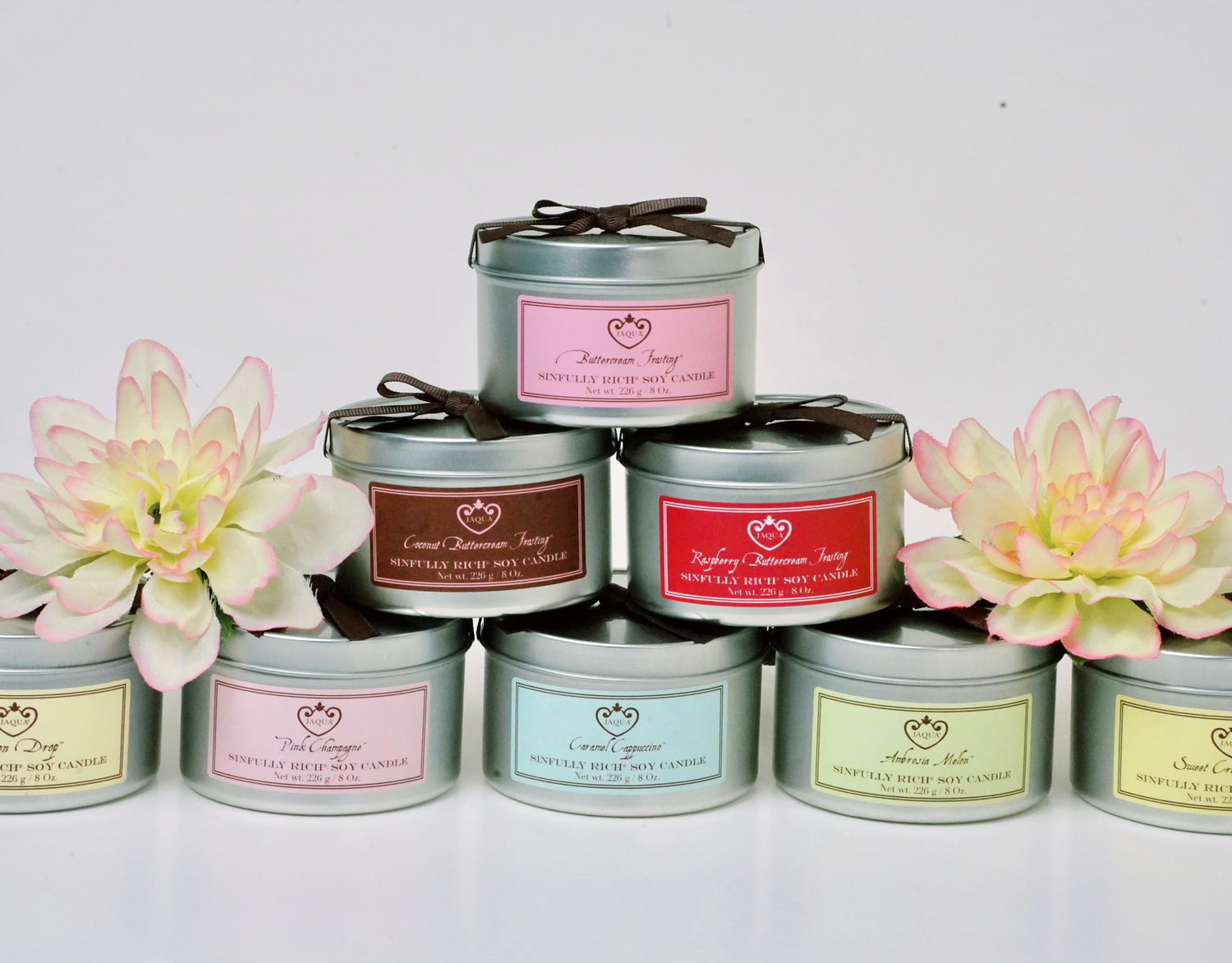 Jaqua Natural Soy Candle Collection