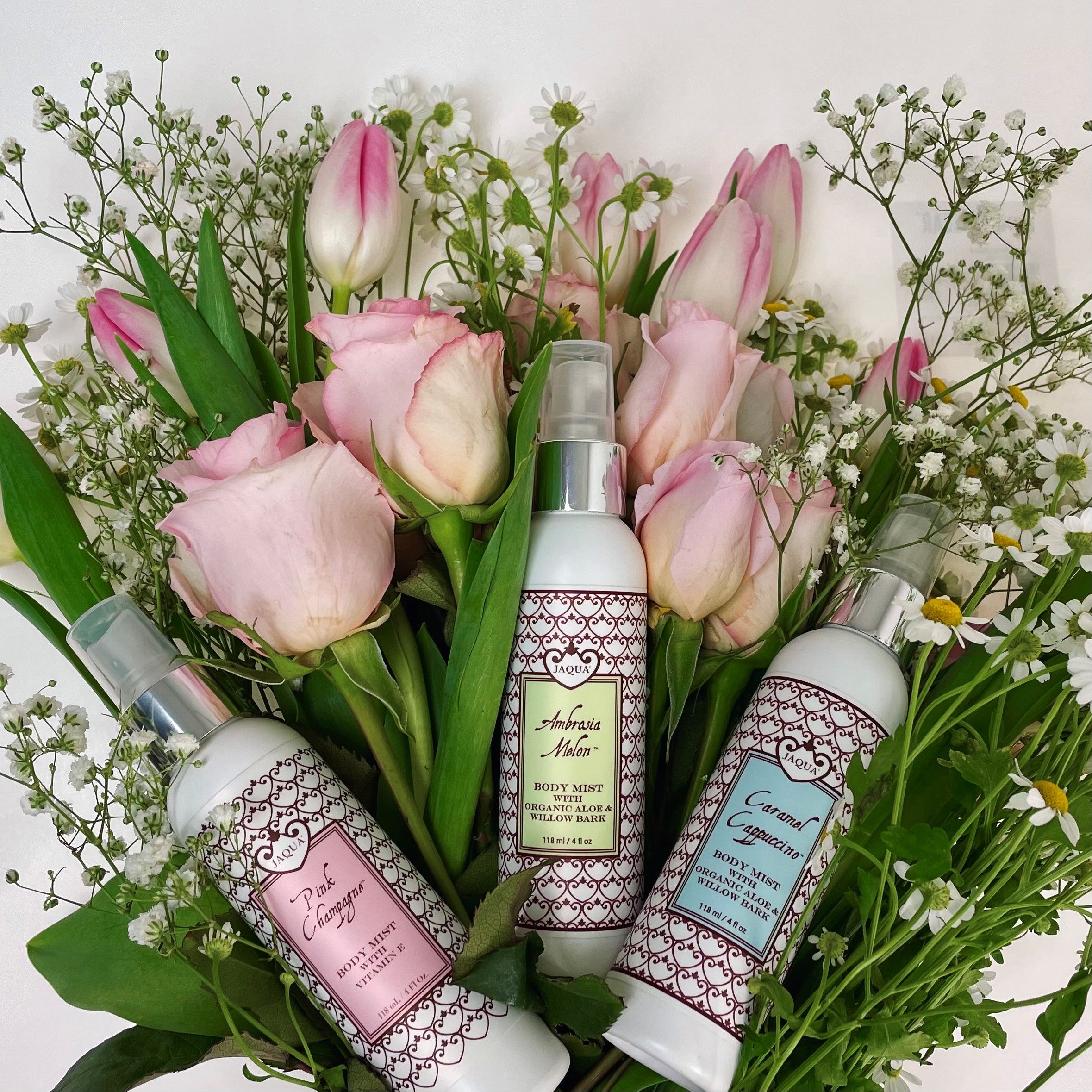 Buttercream Frosting Hydrating Body Mist with Organic Aloe & Willow Ba