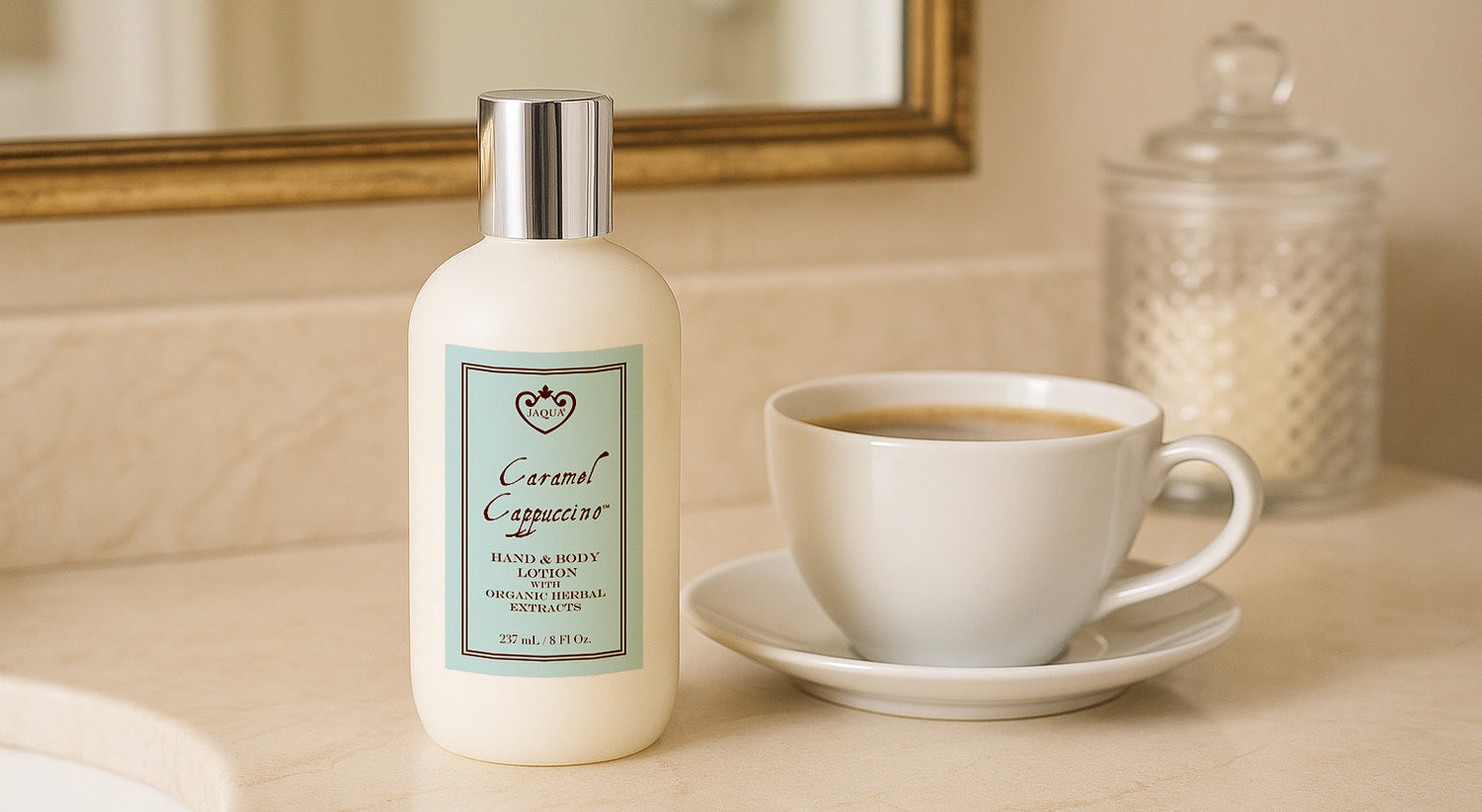 Jaqua Caramal Cappuccino Hand & Body Lotion