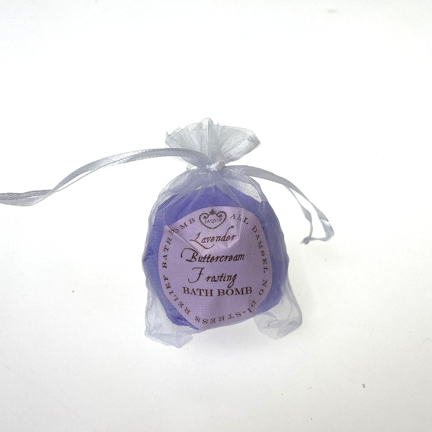 Bath Bomb - Lavender Buttercream Frosting