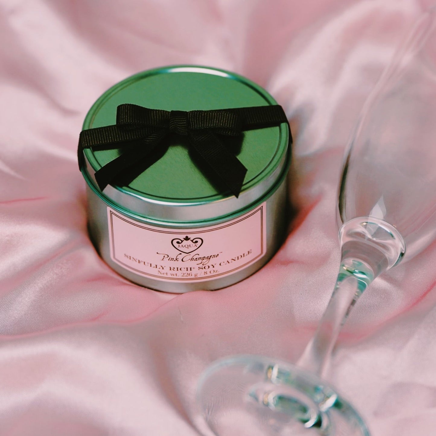 Pink Champagne Natural Soy Candle