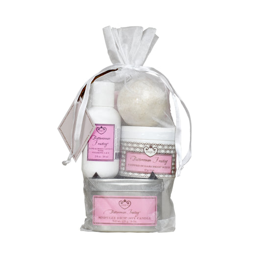 Buttercream Frosting Bath Time Gift Set